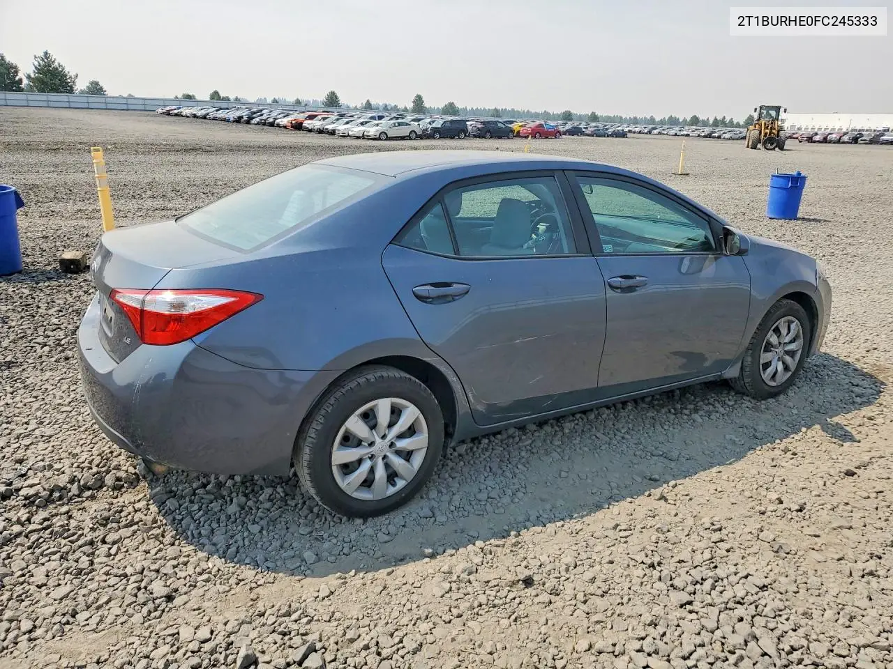 2015 Toyota Corolla Le VIN: 2T1BURHE0FC245333 Lot: 61754946