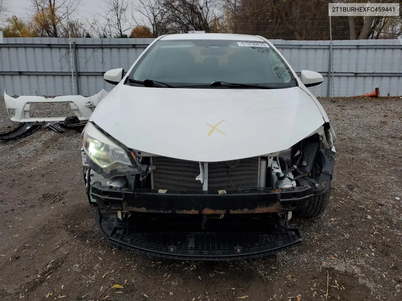 2T1BURHEXFC459441 2015 Toyota Corolla L