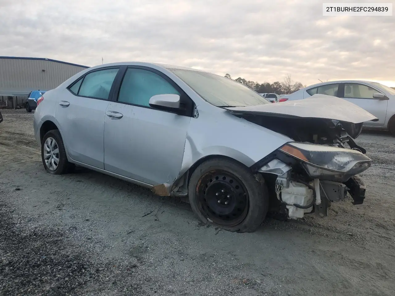 2T1BURHE2FC294839 2015 Toyota Corolla L