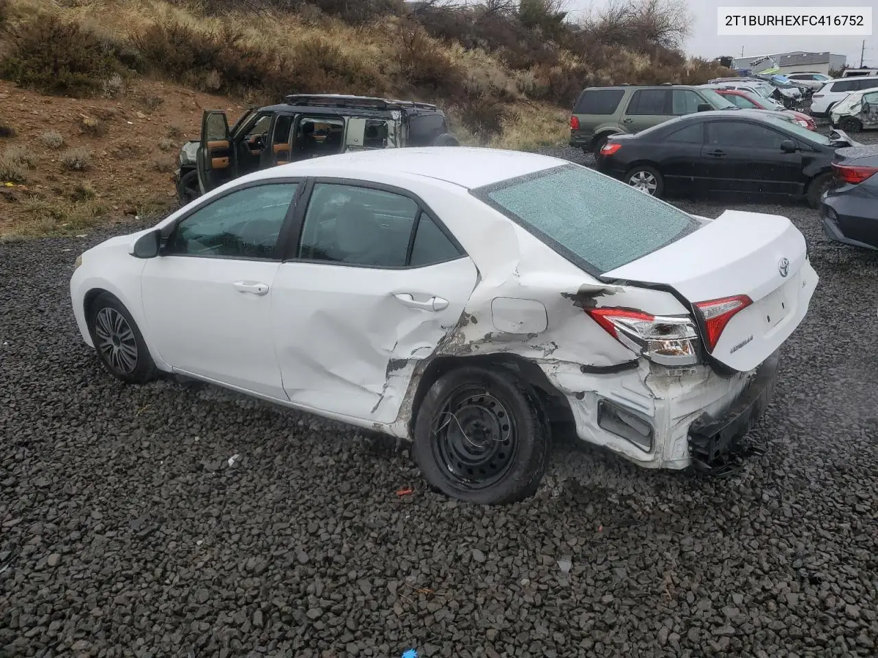 2T1BURHEXFC416752 2015 Toyota Corolla L
