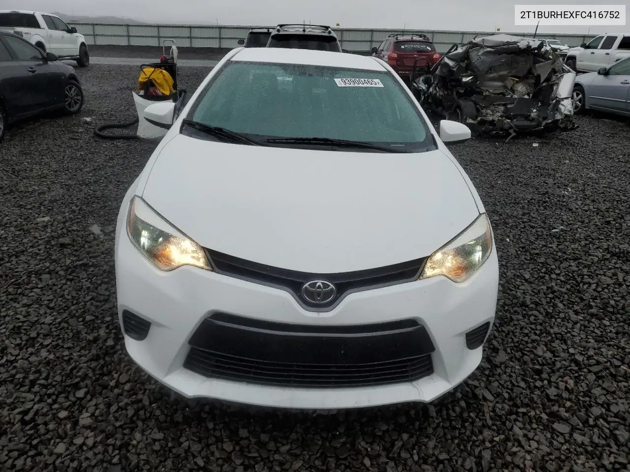 2T1BURHEXFC416752 2015 Toyota Corolla L