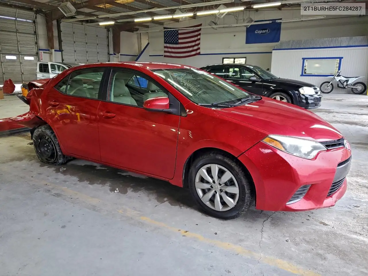 2T1BURHE5FC284287 2015 Toyota Corolla Le