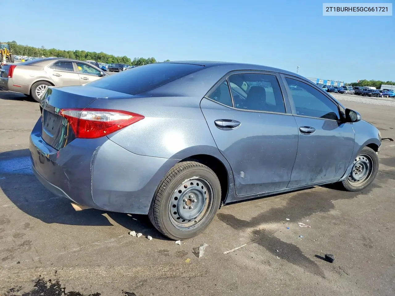 2016 Toyota Corolla Le VIN: 2T1BURHE5GC661721 Lot: 56533506