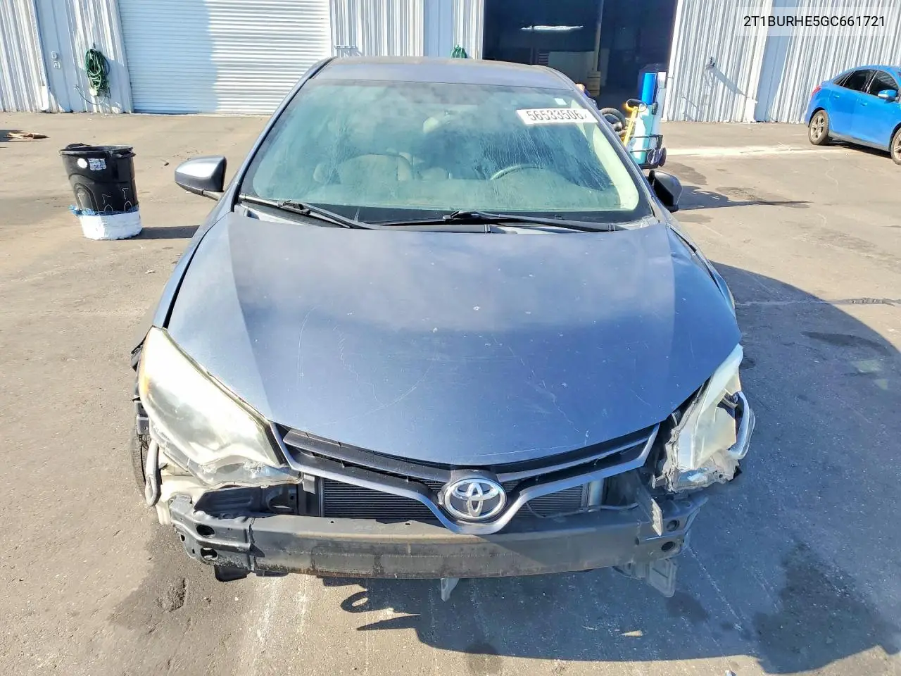 2016 Toyota Corolla Le VIN: 2T1BURHE5GC661721 Lot: 56533506