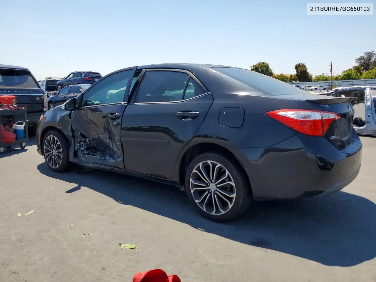 2016 Toyota Corolla S Plus VIN: 2T1BURHE7GC660103 Lot: 57919696