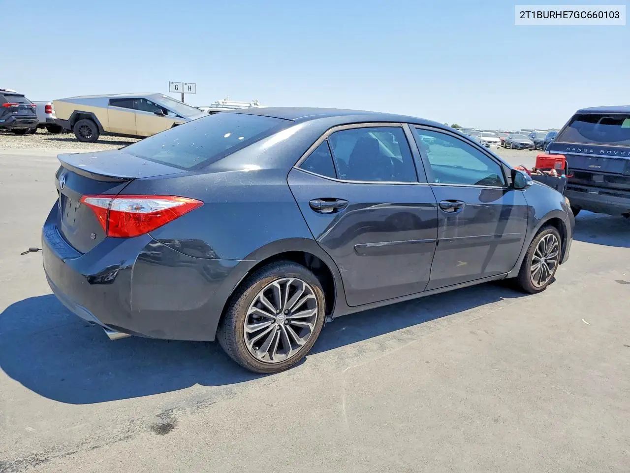 2016 Toyota Corolla S Plus VIN: 2T1BURHE7GC660103 Lot: 57919696