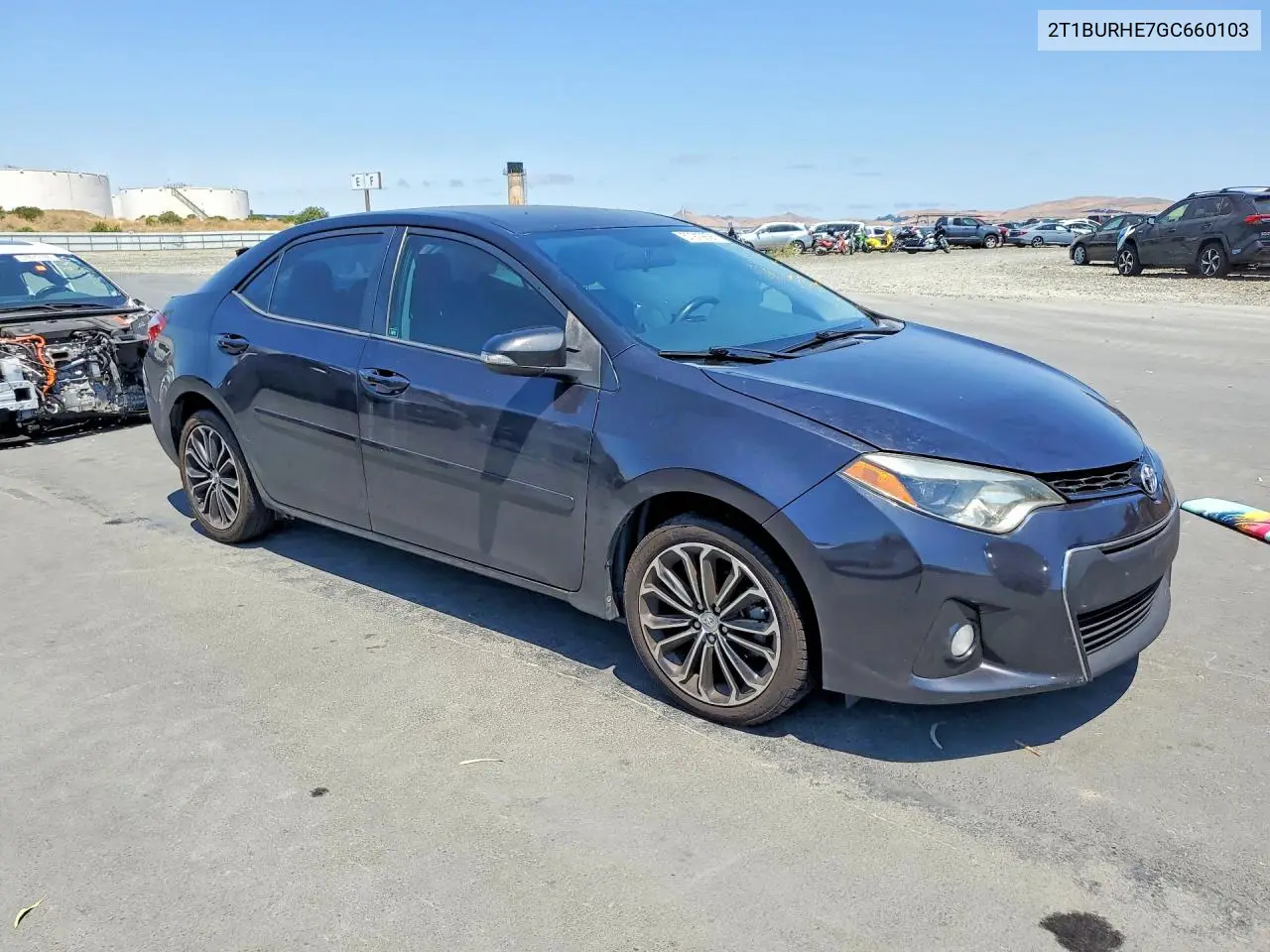 2016 Toyota Corolla S Plus VIN: 2T1BURHE7GC660103 Lot: 57919696