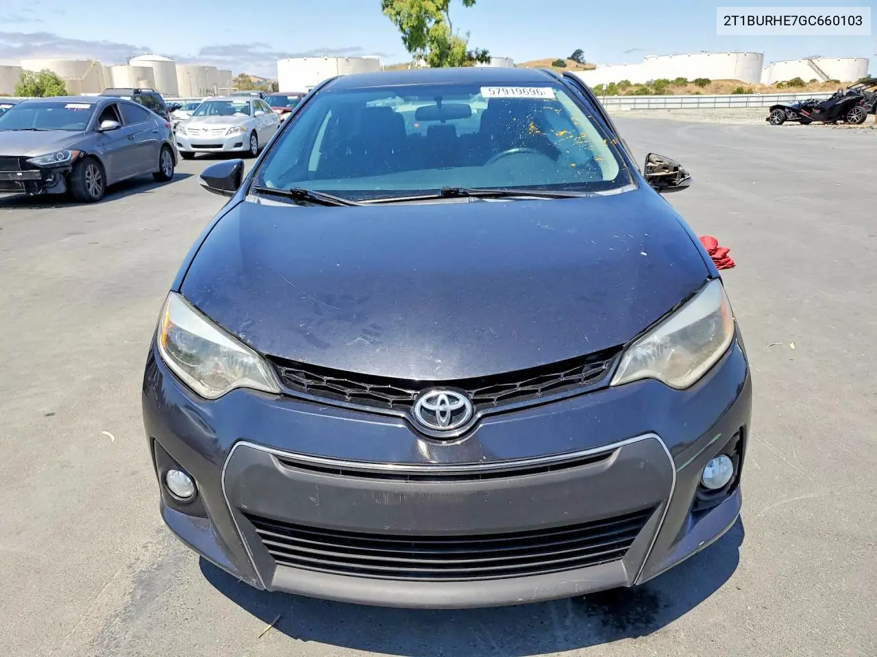 2016 Toyota Corolla S Plus VIN: 2T1BURHE7GC660103 Lot: 57919696
