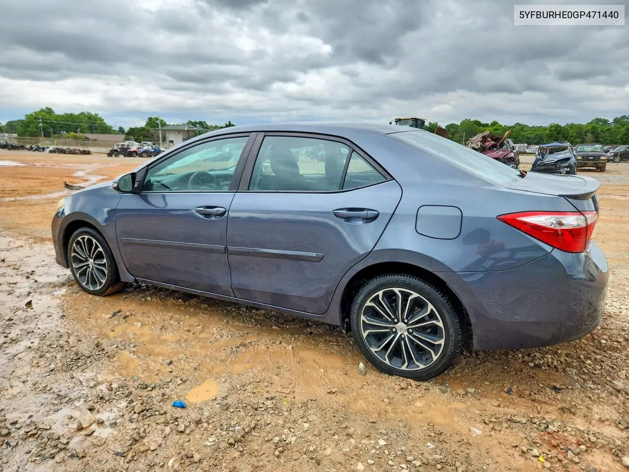 2016 Toyota Corolla S Plus VIN: 5YFBURHE0GP471440 Lot: 58013976