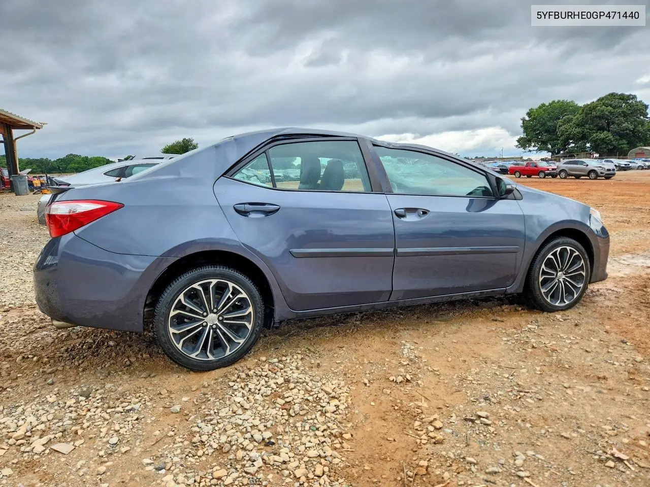 2016 Toyota Corolla S Plus VIN: 5YFBURHE0GP471440 Lot: 58013976