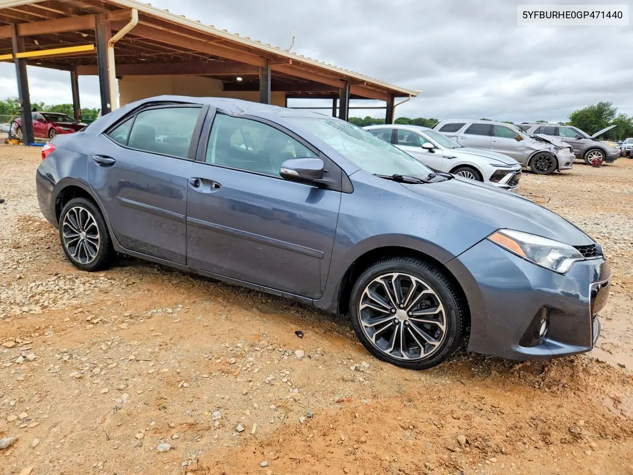 2016 Toyota Corolla S Plus VIN: 5YFBURHE0GP471440 Lot: 58013976