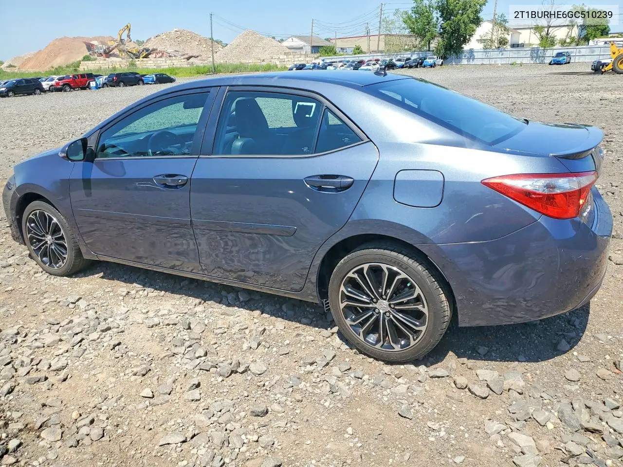 2016 Toyota Corolla S Premium VIN: 2T1BURHE6GC510239 Lot: 61474096