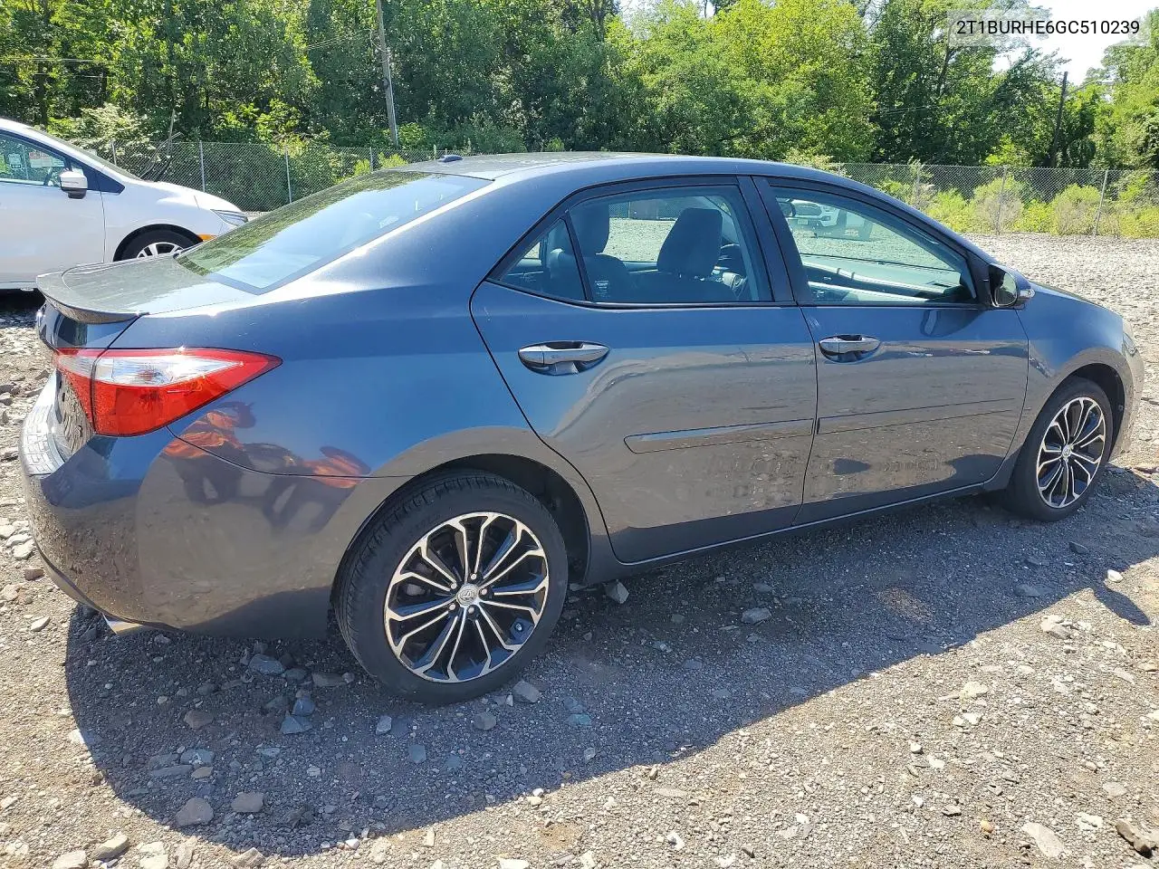 2016 Toyota Corolla S Premium VIN: 2T1BURHE6GC510239 Lot: 61474096