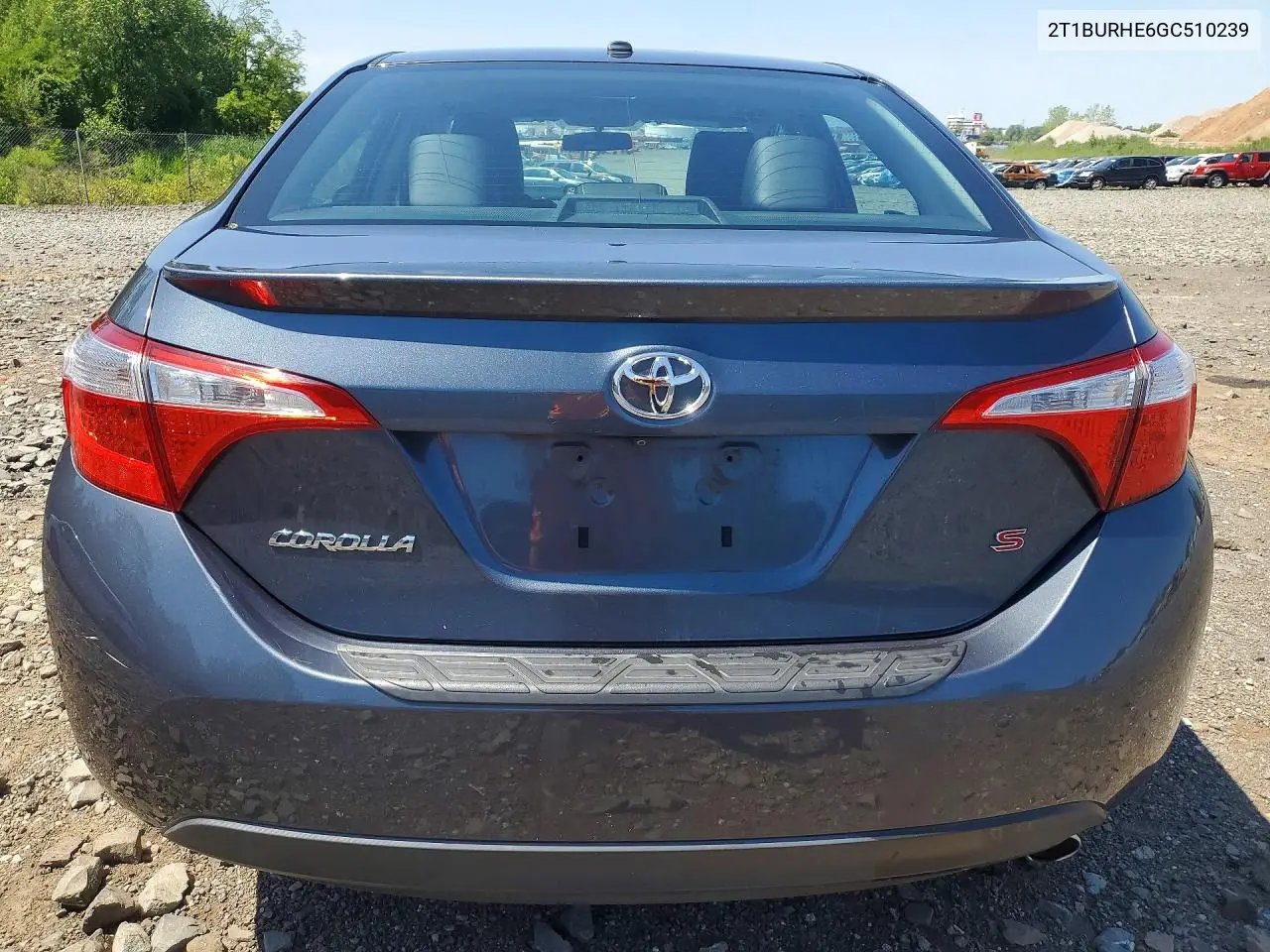 2016 Toyota Corolla S Premium VIN: 2T1BURHE6GC510239 Lot: 61474096