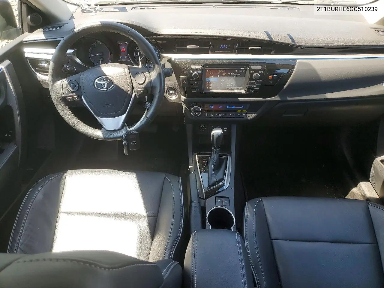 2016 Toyota Corolla S Premium VIN: 2T1BURHE6GC510239 Lot: 61474096
