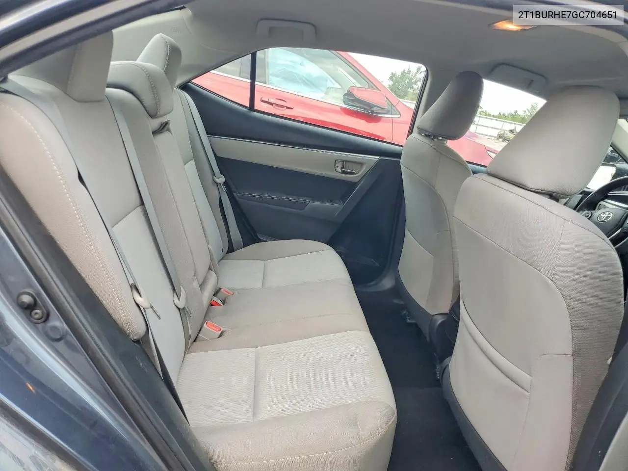 2016 Toyota Corolla Le VIN: 2T1BURHE7GC704651 Lot: 61555336