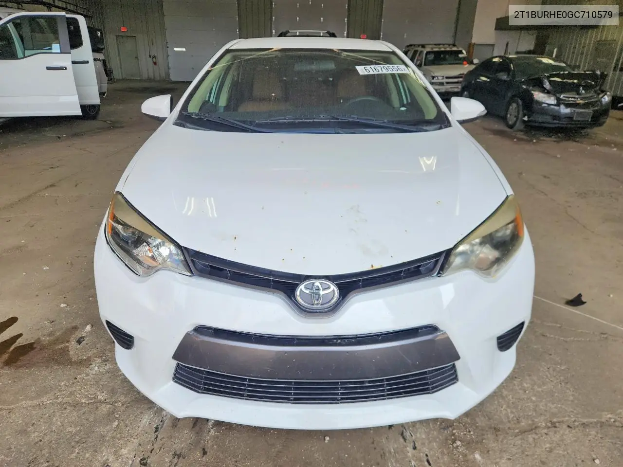2016 Toyota Corolla Le VIN: 2T1BURHE0GC710579 Lot: 61679556