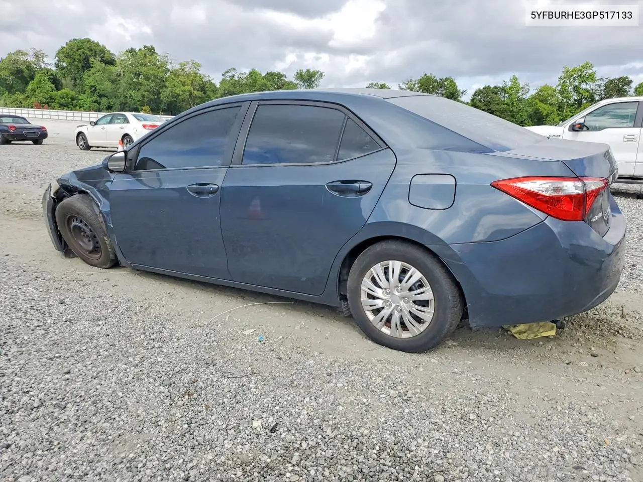 2016 Toyota Corolla L VIN: 5YFBURHE3GP517133 Lot: 61783726