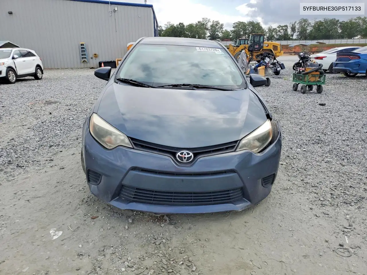 2016 Toyota Corolla L VIN: 5YFBURHE3GP517133 Lot: 61783726