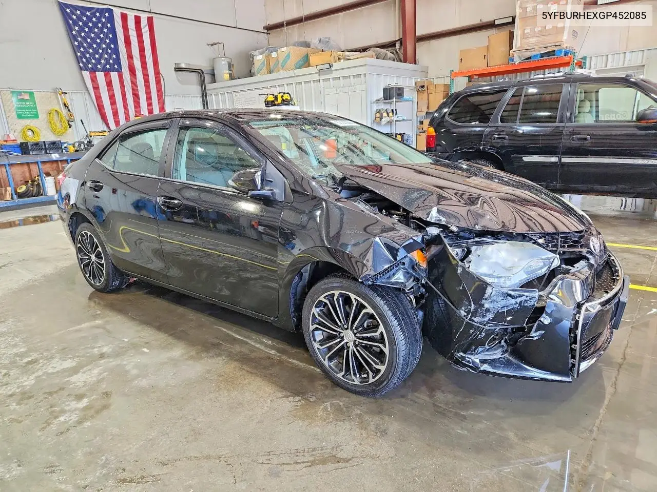 2016 Toyota Corolla S Plus VIN: 5YFBURHEXGP452085 Lot: 62140886