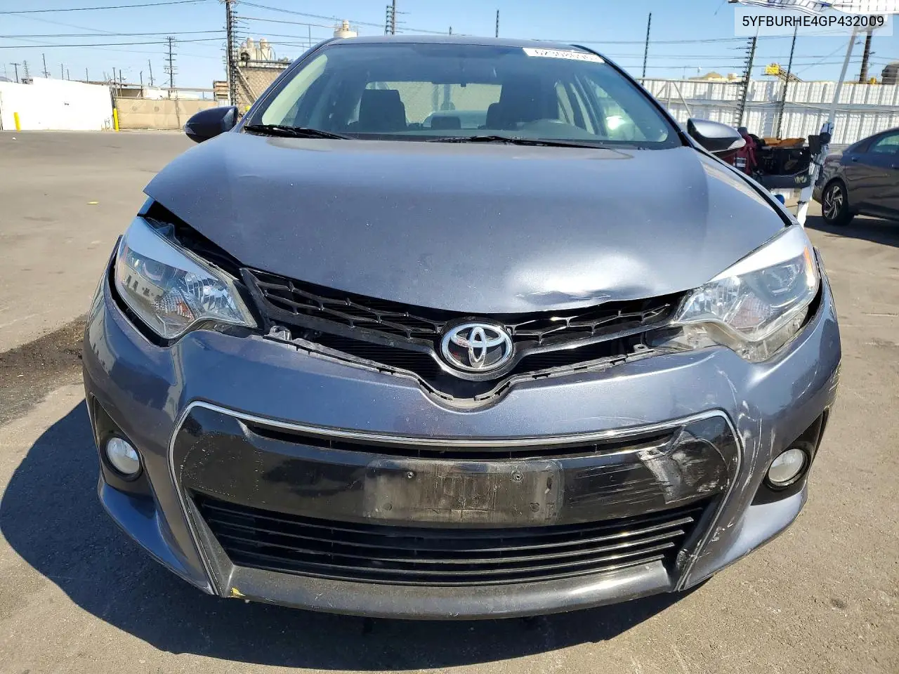 2016 Toyota Corolla S Plus VIN: 5YFBURHE4GP432009 Lot: 62308696