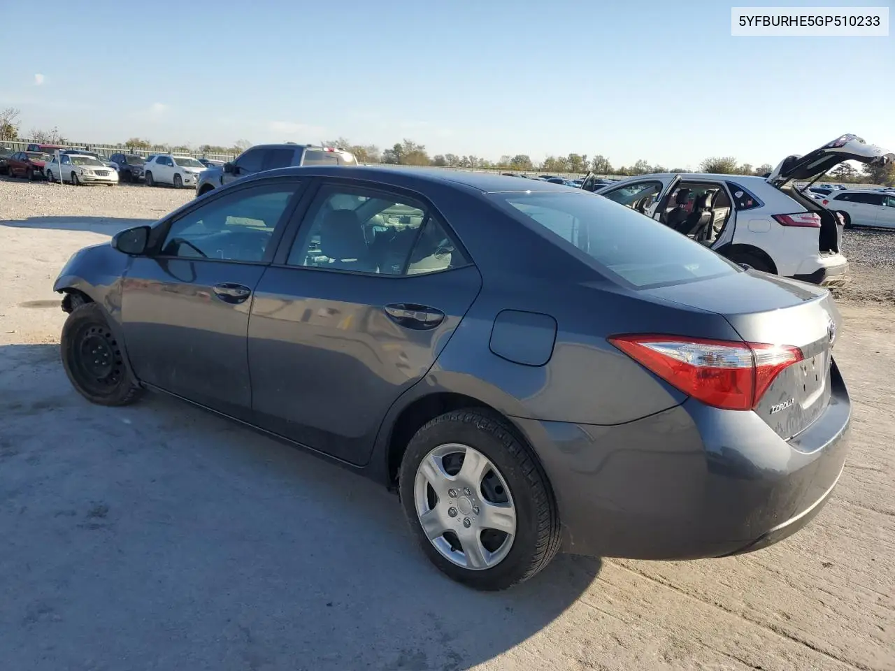 5YFBURHE5GP510233 2016 Toyota Corolla L