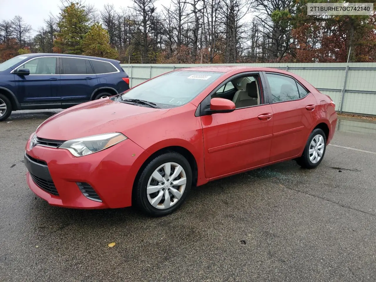 2T1BURHE7GC742140 2016 Toyota Corolla L