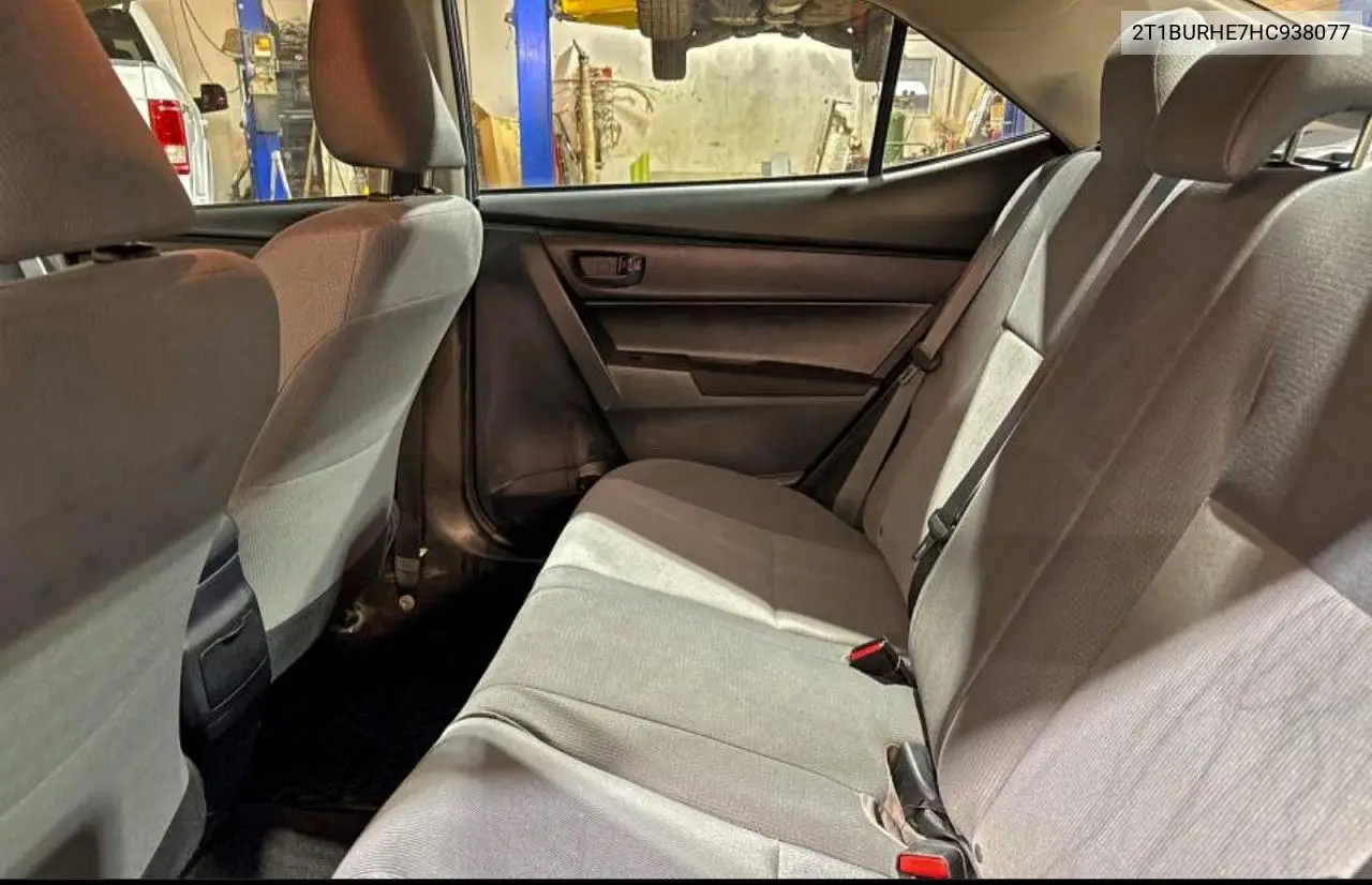 2T1BURHE7HC938077 2017 Toyota Corolla L