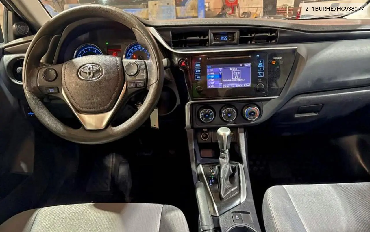 2T1BURHE7HC938077 2017 Toyota Corolla L
