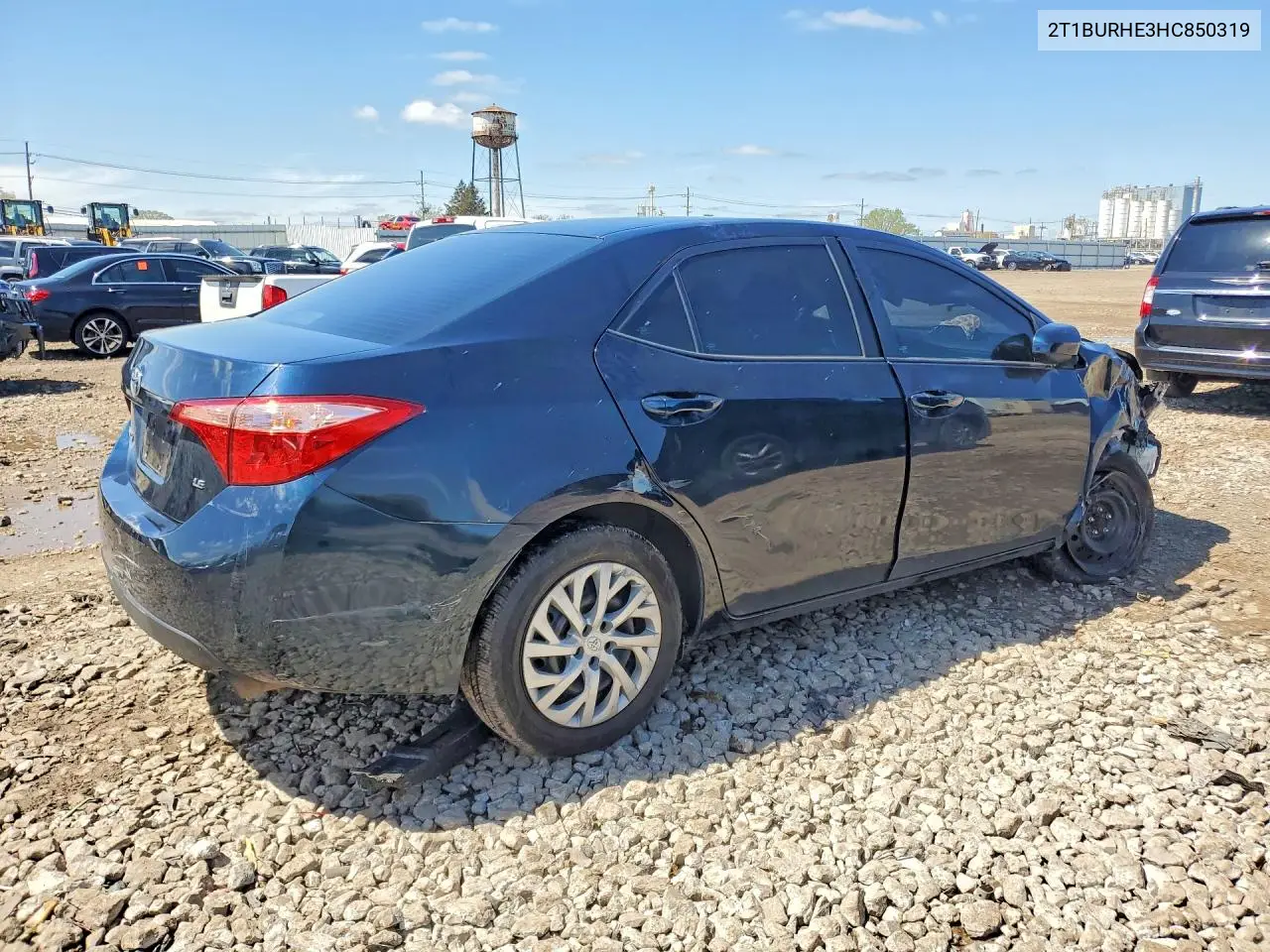 2T1BURHE3HC850319 2017 Toyota Corolla Le