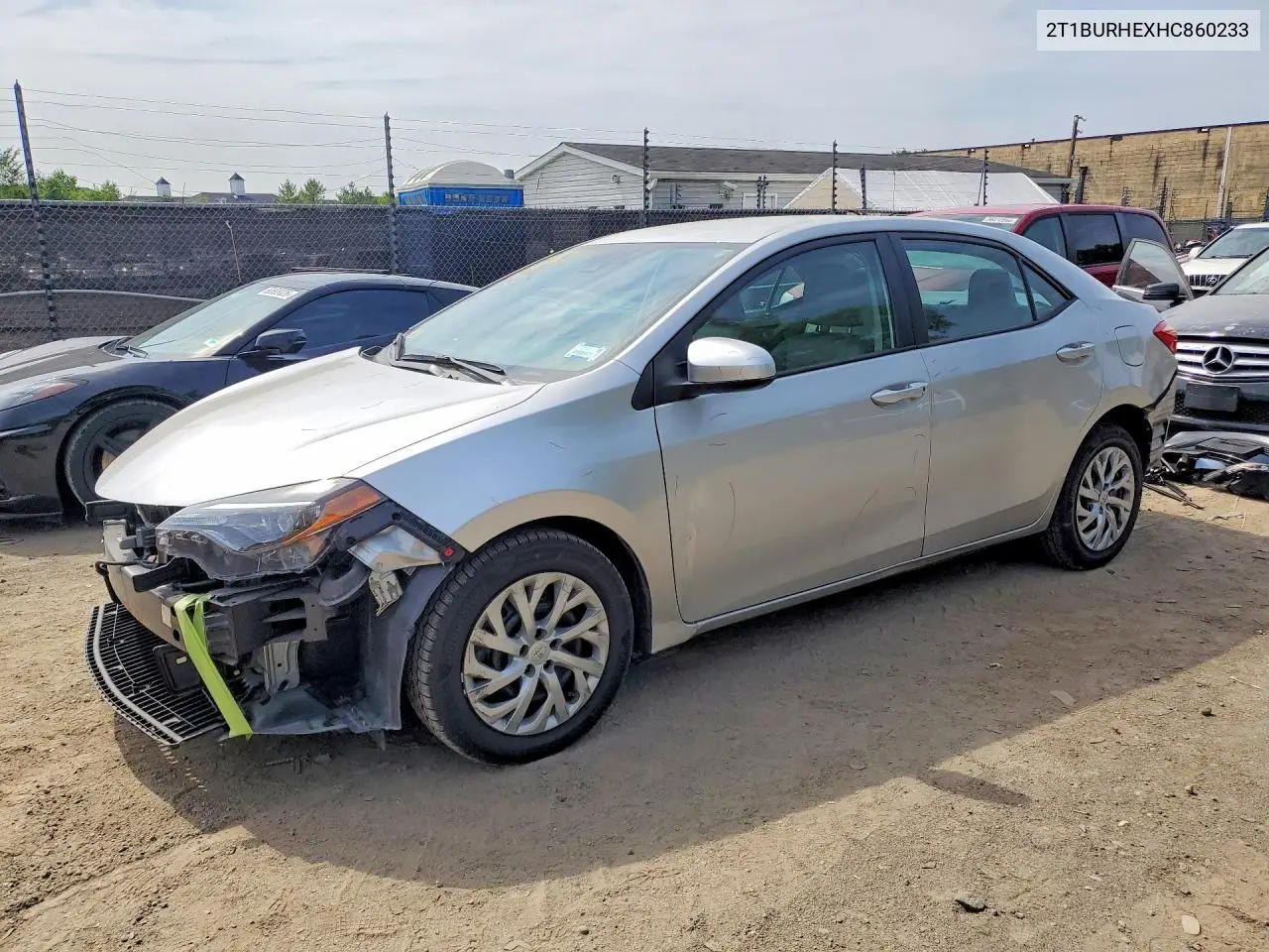 2T1BURHEXHC860233 2017 Toyota Corolla Le
