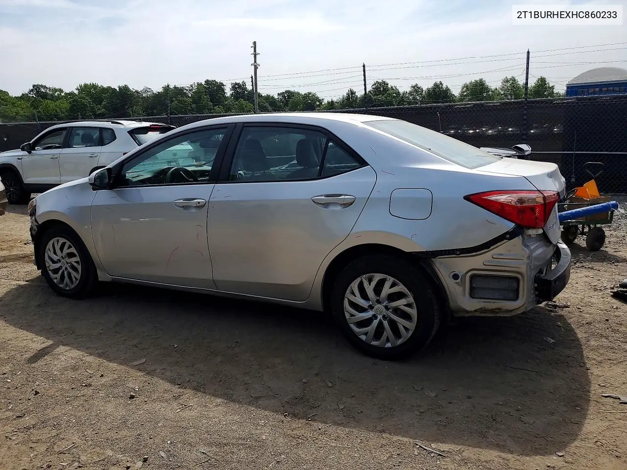 2T1BURHEXHC860233 2017 Toyota Corolla Le