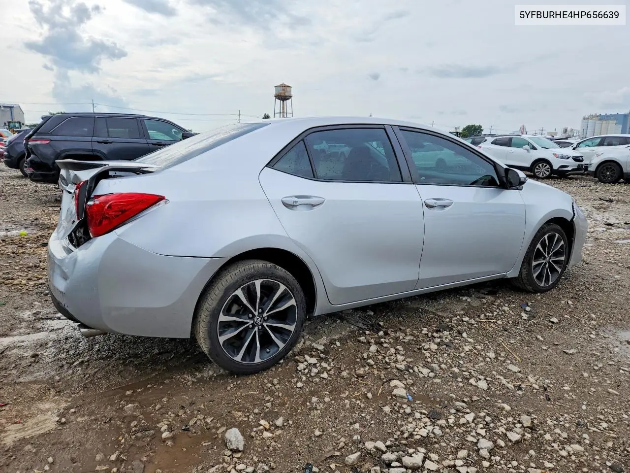 2017 Toyota Corolla Se VIN: 5YFBURHE4HP656639 Lot: 60392176