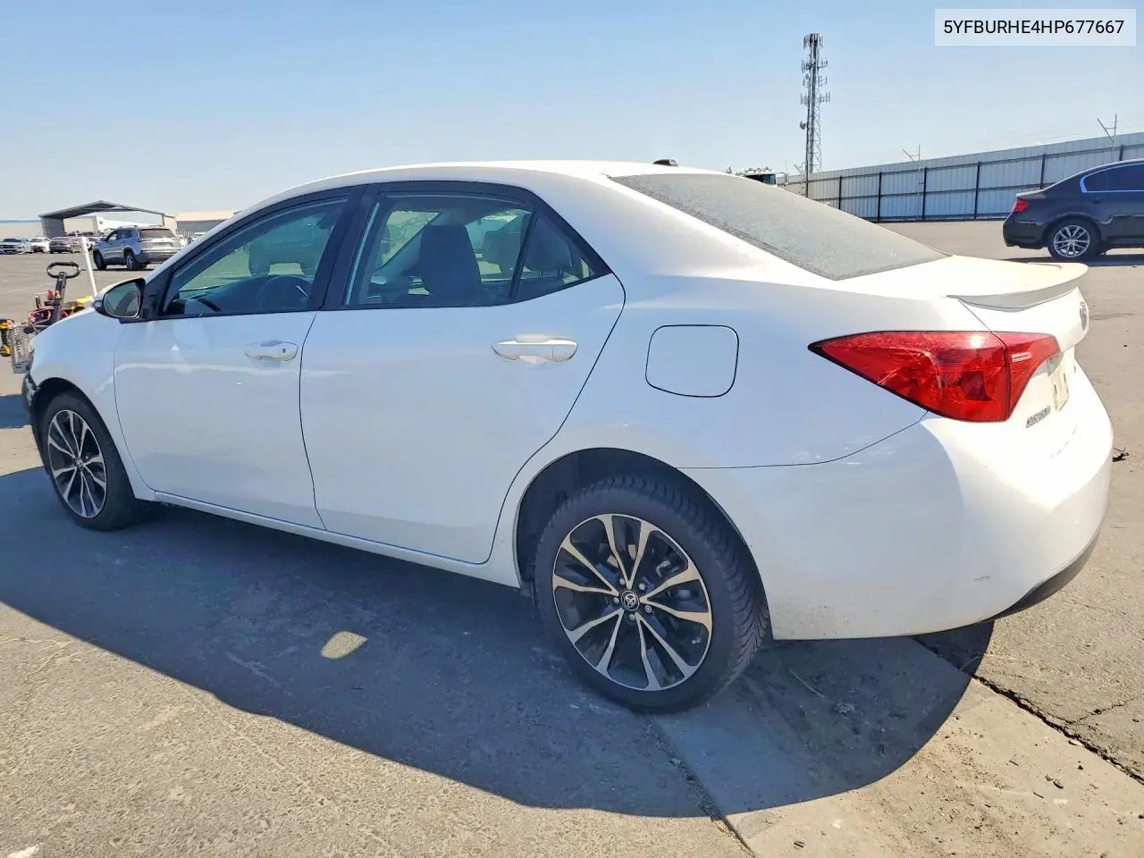2017 Toyota Corolla Xse VIN: 5YFBURHE4HP677667 Lot: 60708816
