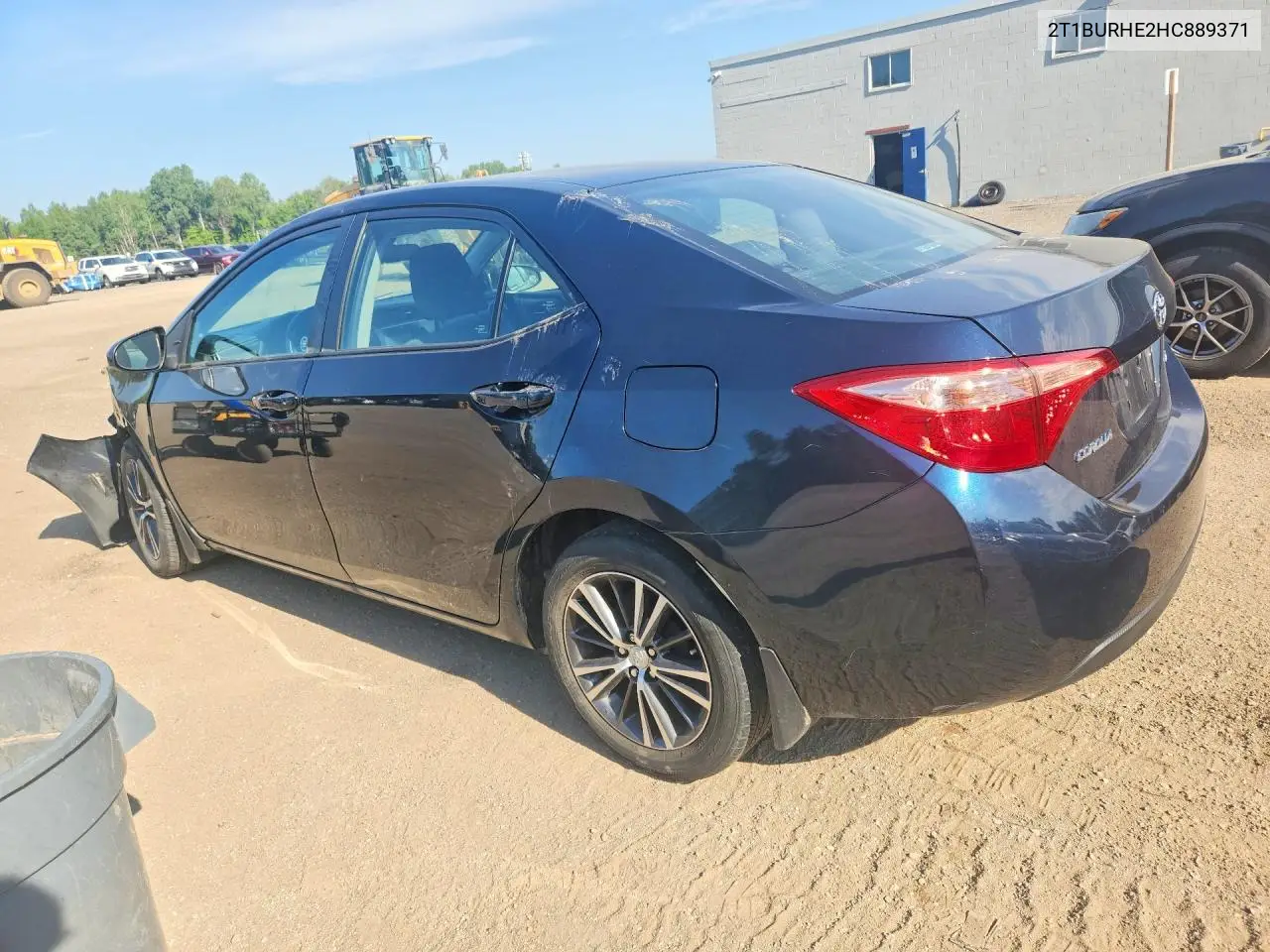 2017 Toyota Corolla L VIN: 2T1BURHE2HC889371 Lot: 60736576