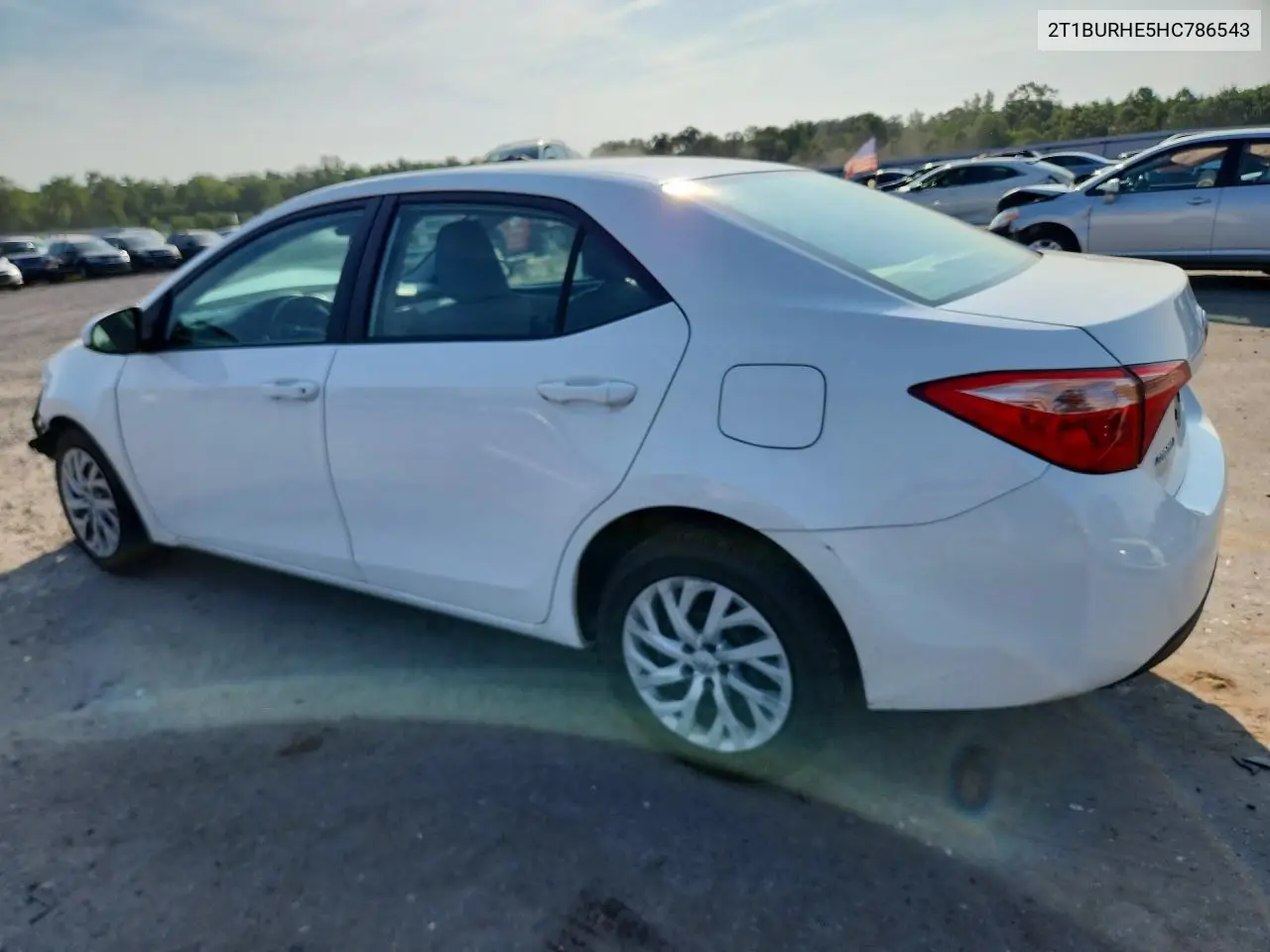 2017 Toyota Corolla Le VIN: 2T1BURHE5HC786543 Lot: 61130146