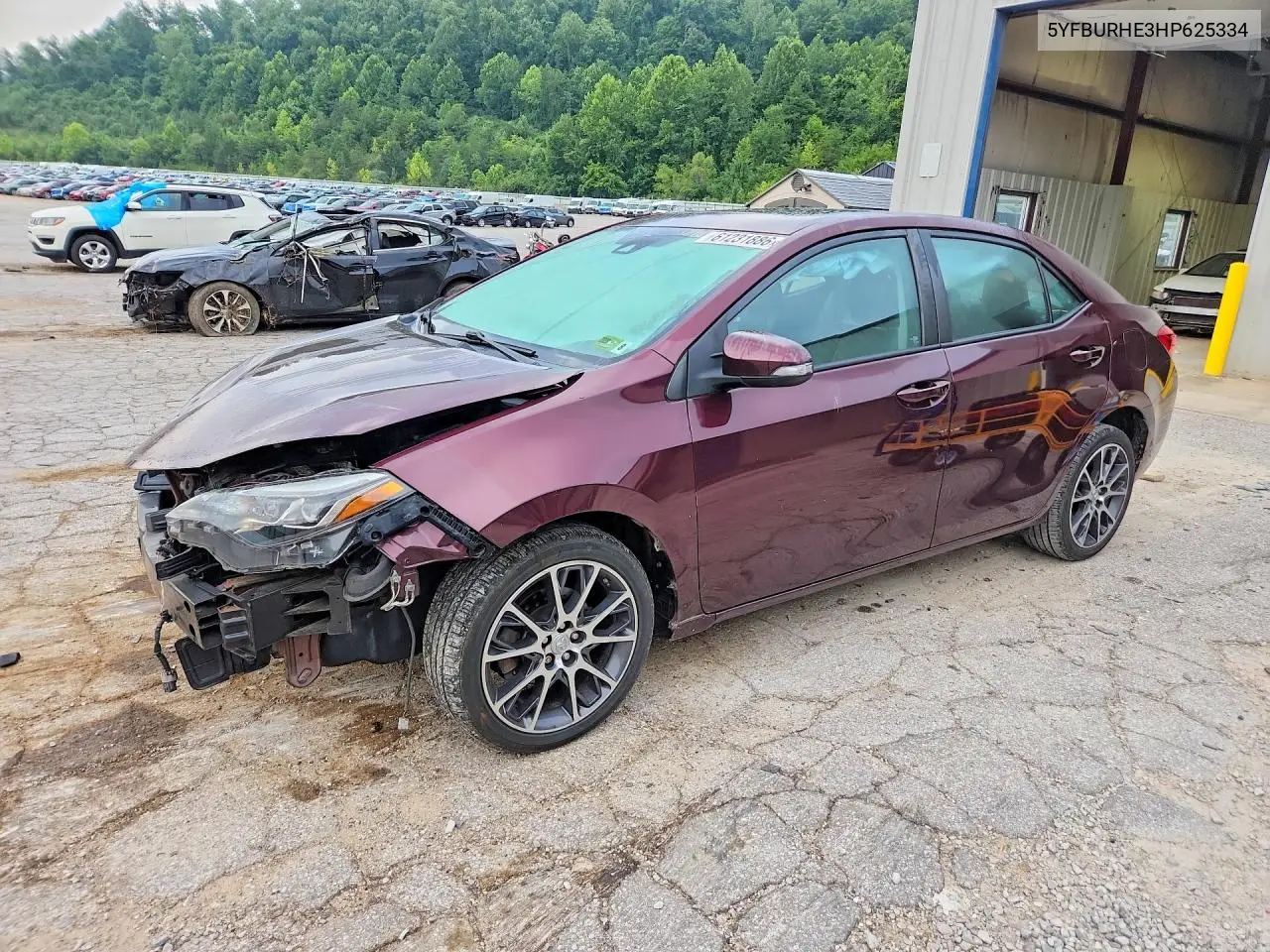 2017 Toyota Corolla 50Th Anniversary Special Editi VIN: 5YFBURHE3HP625334 Lot: 61231886