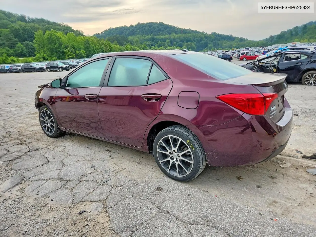 2017 Toyota Corolla 50Th Anniversary Special Editi VIN: 5YFBURHE3HP625334 Lot: 61231886