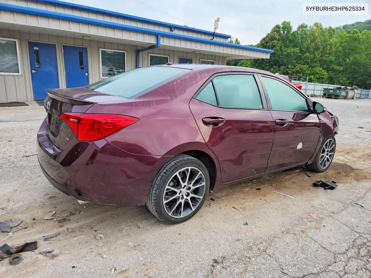 2017 Toyota Corolla 50Th Anniversary Special Editi VIN: 5YFBURHE3HP625334 Lot: 61231886