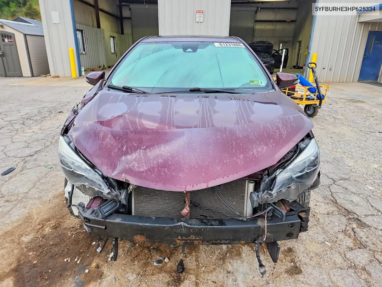 2017 Toyota Corolla 50Th Anniversary Special Editi VIN: 5YFBURHE3HP625334 Lot: 61231886