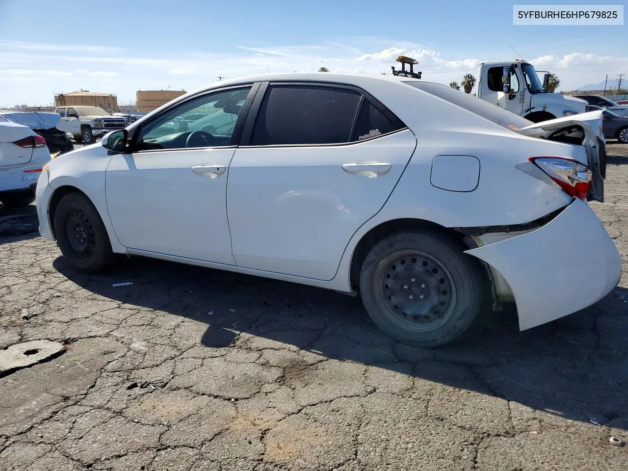 2017 Toyota Corolla Le VIN: 5YFBURHE6HP679825 Lot: 61434876