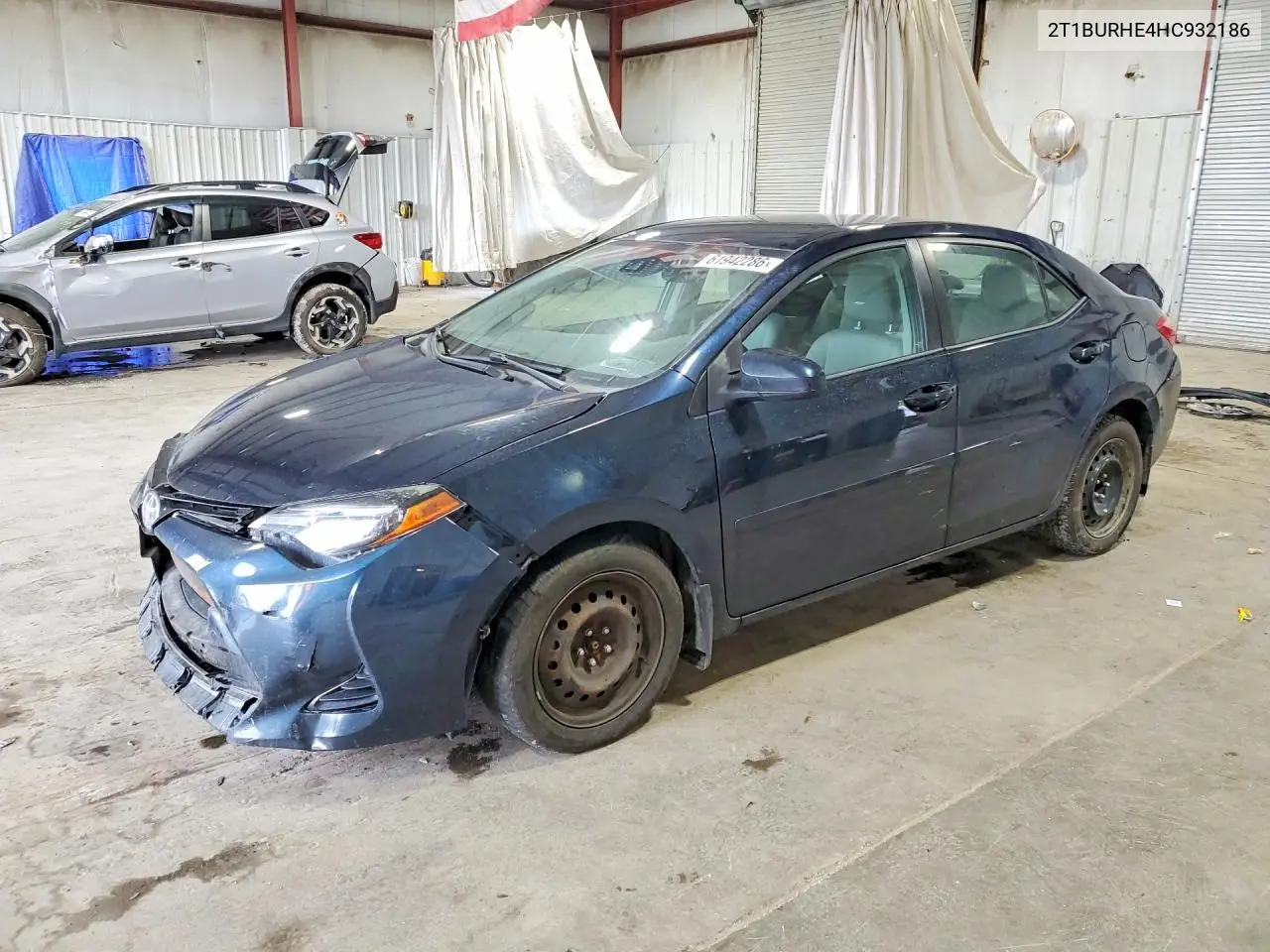 2017 Toyota Corolla Le VIN: 2T1BURHE4HC932186 Lot: 61942286