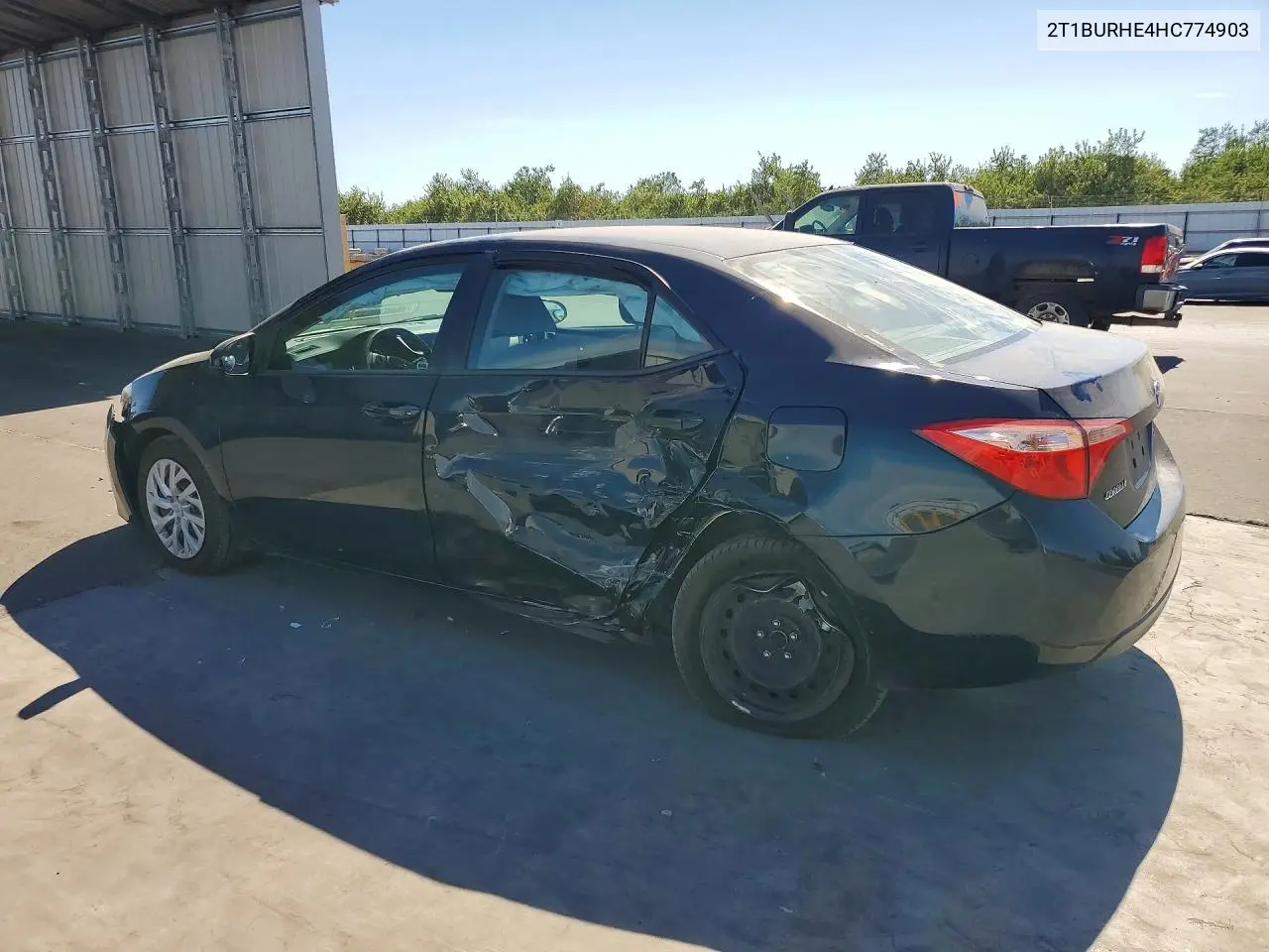 2017 Toyota Corolla Le VIN: 2T1BURHE4HC774903 Lot: 62116846