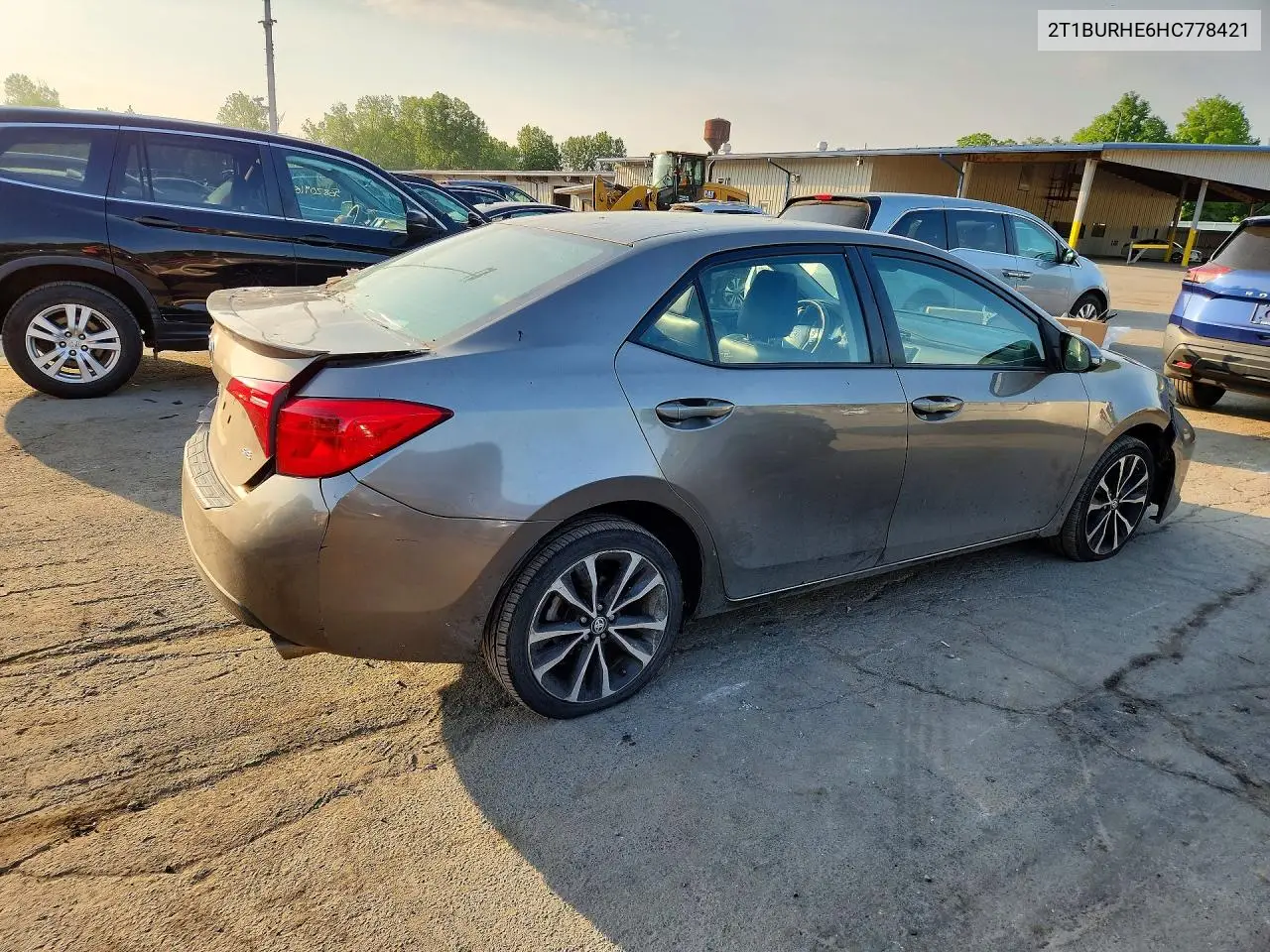 2017 Toyota Corolla L VIN: 2T1BURHE6HC778421 Lot: 77472065