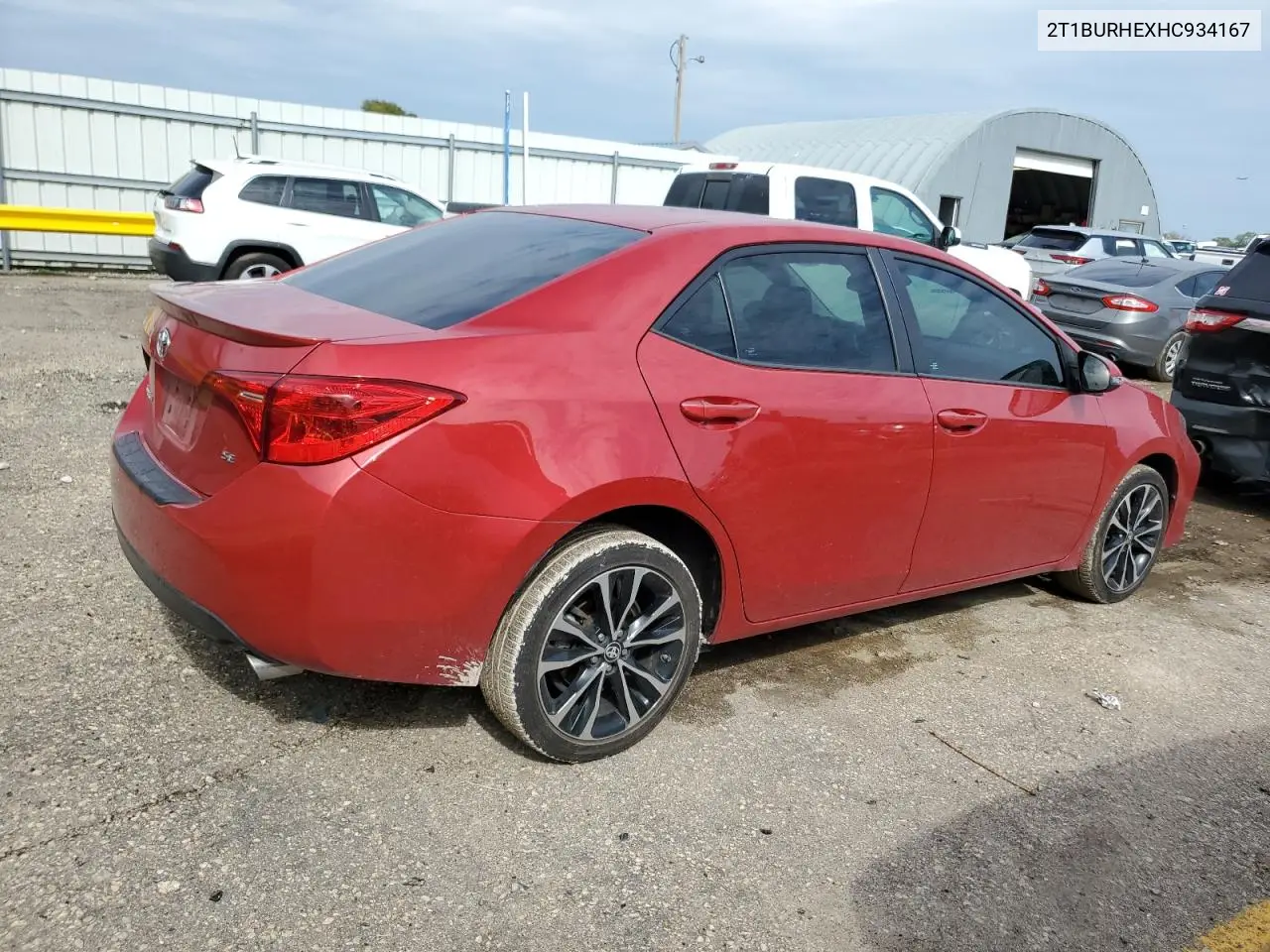 2T1BURHEXHC934167 2017 Toyota Corolla L