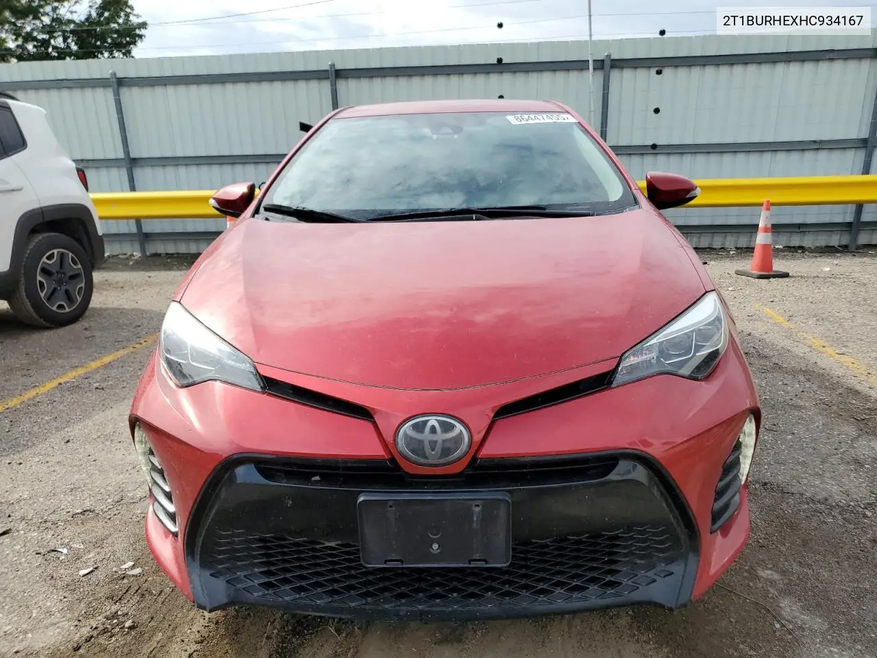 2T1BURHEXHC934167 2017 Toyota Corolla L