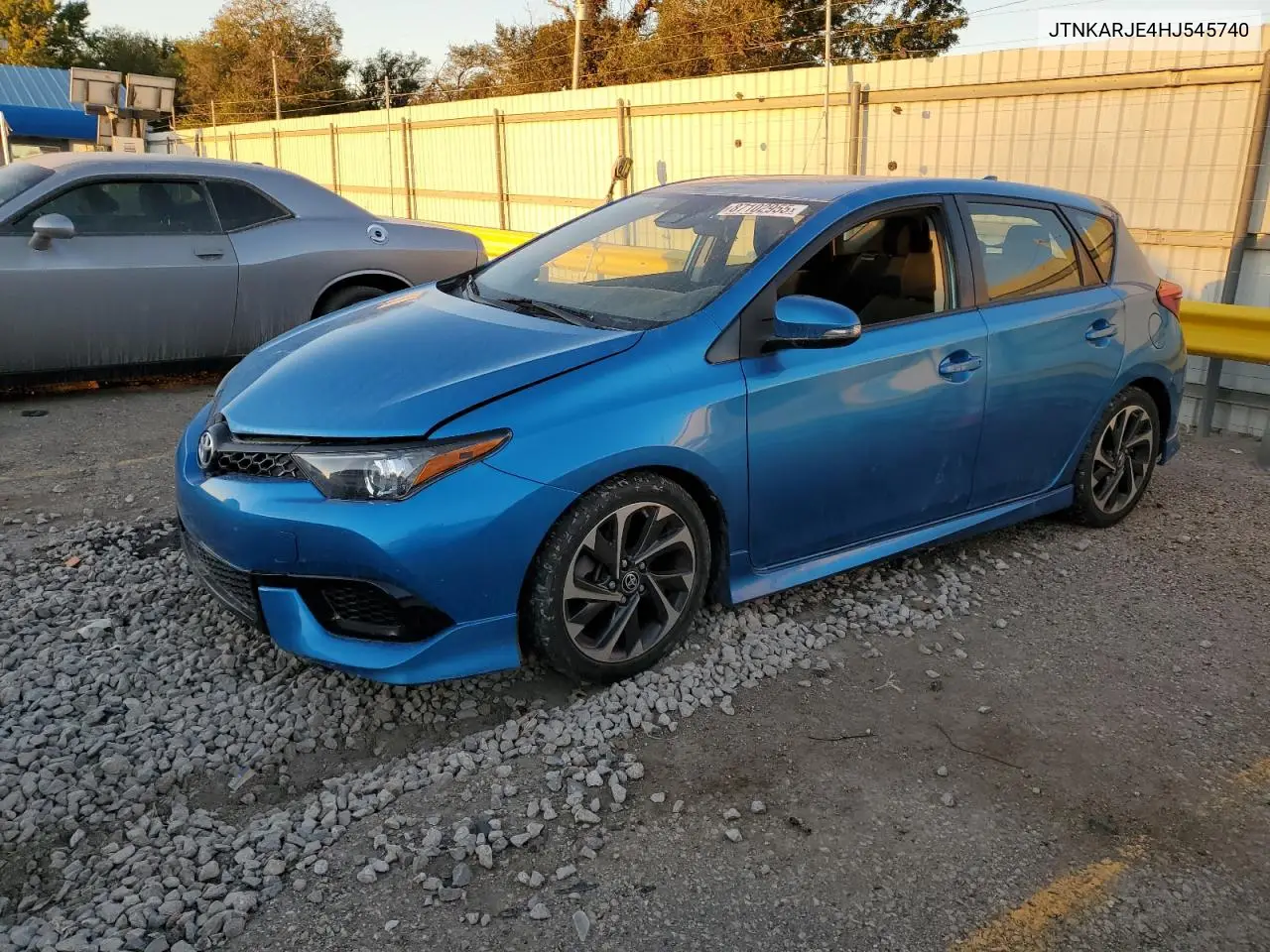 JTNKARJE4HJ545740 2017 Toyota Corolla Im Base