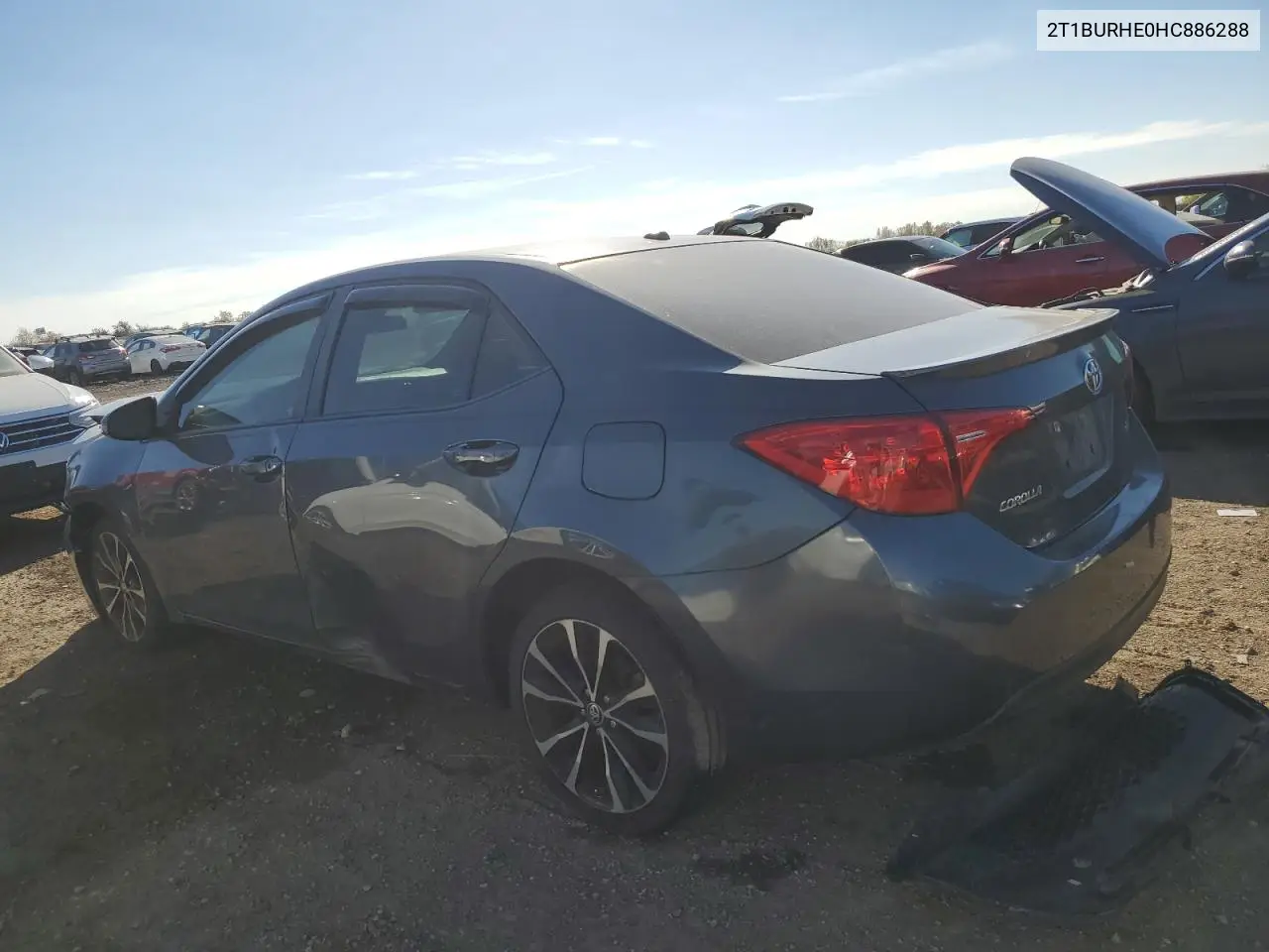 2T1BURHE0HC886288 2017 Toyota Corolla L