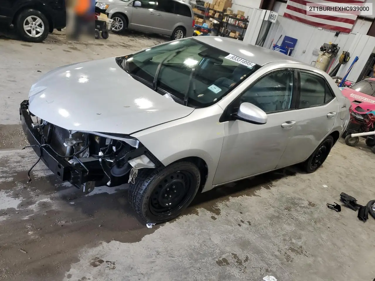 2T1BURHEXHC939000 2017 Toyota Corolla L