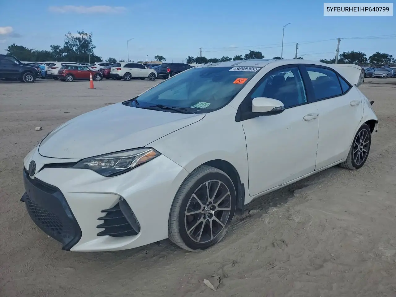 5YFBURHE1HP640799 2017 Toyota Corolla L